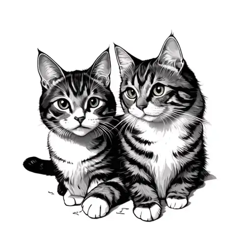 growth mindset, leadership mentality, family first values, cats, paying homage to 1318,  tattoo design idea