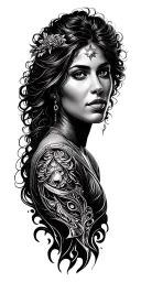 positive, star Virgo, lover, romantic, leader, car enthusiast, driving, spiritual,exploring , wanderlust,biker tattoo design idea