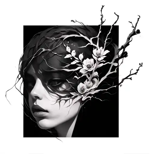 Kintsugi tattoo design idea