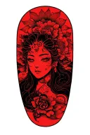 Emo tattoo design idea