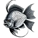 Christian Fish tattoo design idea