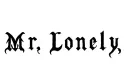 "Mr. Lonely" tattoo design idea