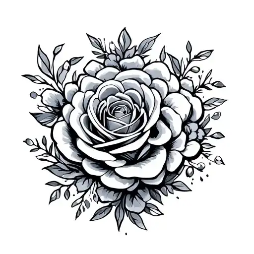 Wedding Finger tattoo design idea