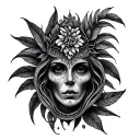 Ayahuasca tattoo design idea