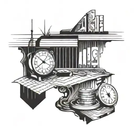 financial accounting  tattoo design idea