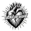 "leaks about pop world" heart hands tattoo design idea