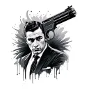 james bond tattoo design idea
