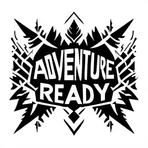 adventure always ready tattoo design idea