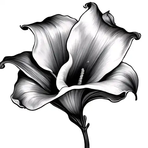 Calla Lilies tattoo design idea