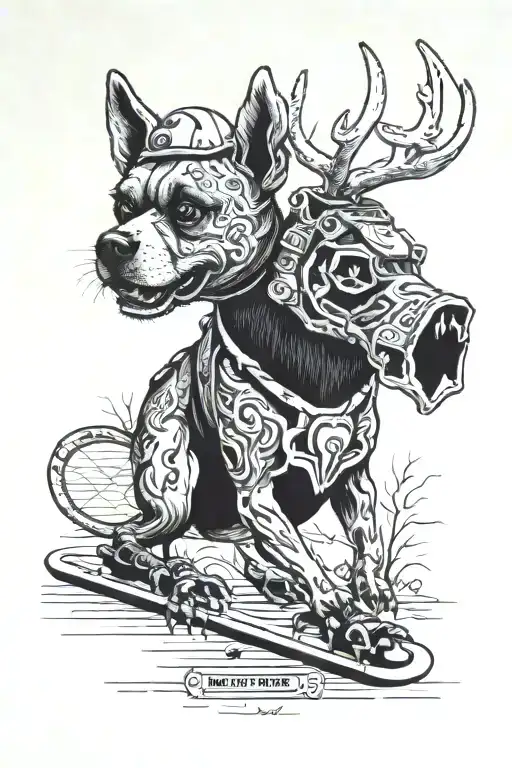 radiation halloween hockey boxer dog rifle deer turkey 1987 tank dirtbike family 1991 tattoo design idea