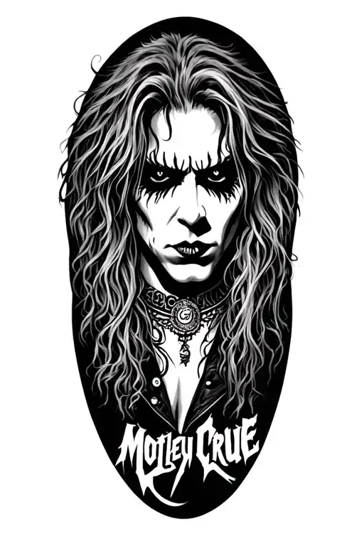 Motley Crue tattoo design idea
