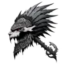 Valhalla tattoo design idea