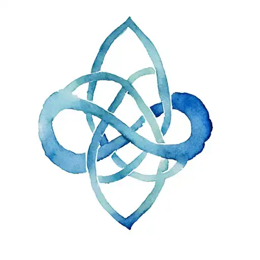 Witches Knot tattoo design idea