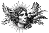 only God can judge me tattoo design idea