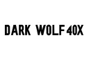 "DARK WOLF40X" tattoo design idea