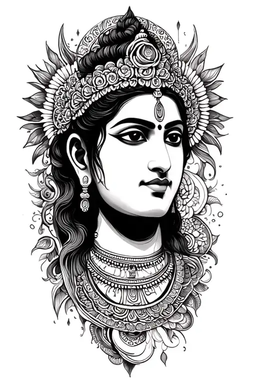 Aham Brahmasmi tattoo design idea