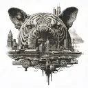 melbourne city   tattoo design idea