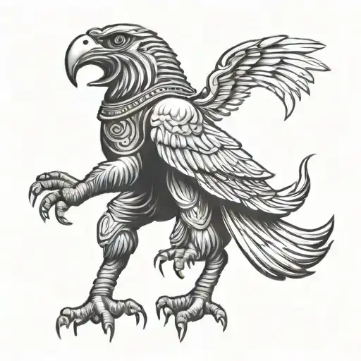 Horus bjj smother choke tattoo design idea