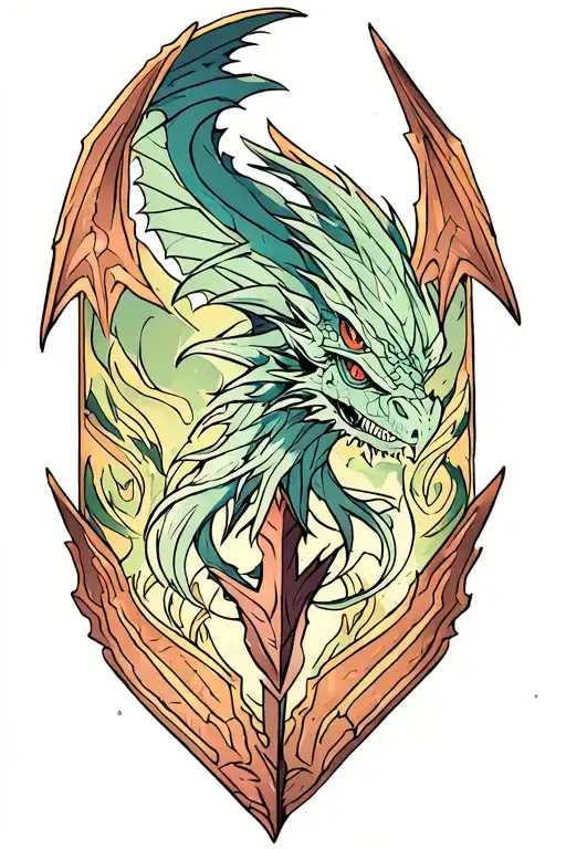 arrow from how to train your dragon tattoo design idea
