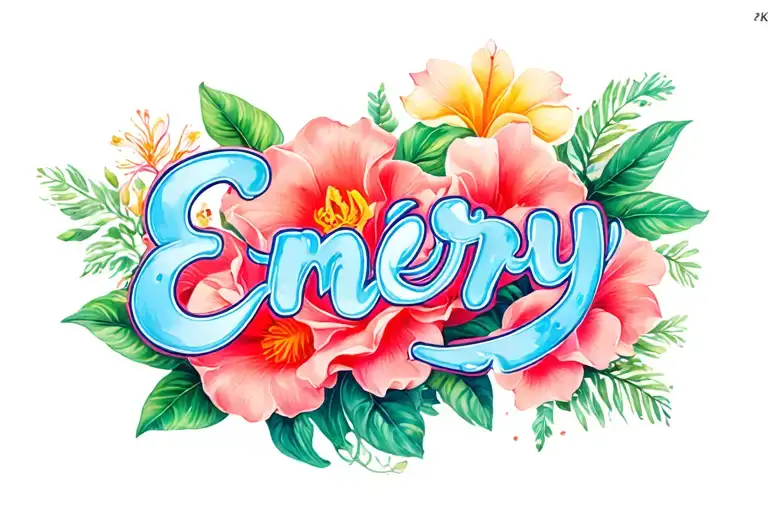 "Emery" Lilo & Stitch tattoo design idea