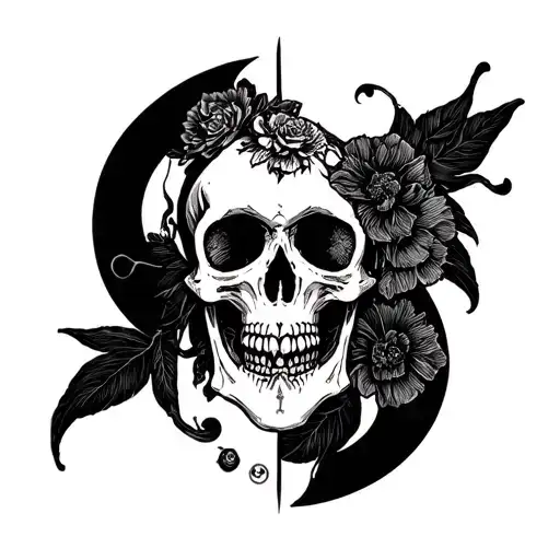 memento mori tattoo tattoo design idea