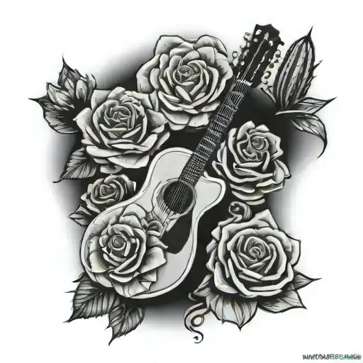 roses, cactus, family, god, guitar, business, James bond tattoo design idea