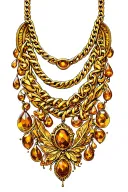 Necklace tattoo design idea