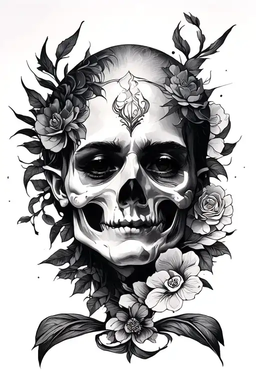 ego and soul searching tattoo design idea