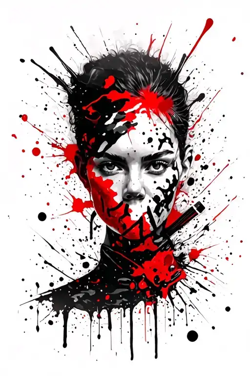 camo tattoo design idea