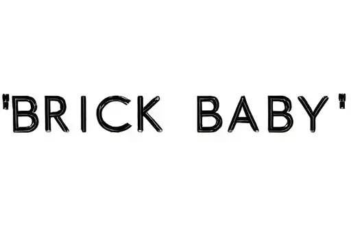 "Brick Baby" tattoo design idea