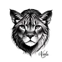 Nala tattoo design idea