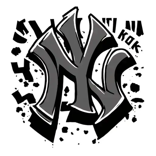 "Illmatic" "Illmatic" new york yankee symbol tattoo design idea