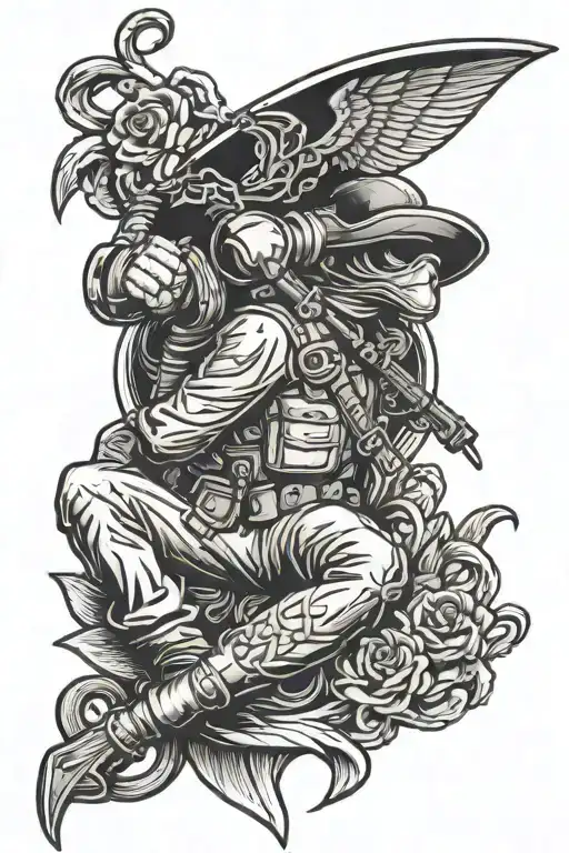 Navy Seal tattoo design idea