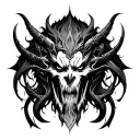 Belial tattoo design idea