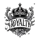 Loyalty Over Royalty tattoo design idea