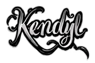 Script saying Kendyl with inner bicep placement to become part of a half sleeve tattoo tattoo design idea