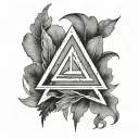 God is greater than highs and lows  tattoo design idea