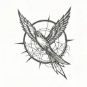 perseverance tattoo design idea