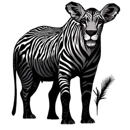 African Safari tattoo design idea