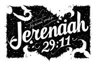 "jeremiah 29:11" bible verse tattoo design idea