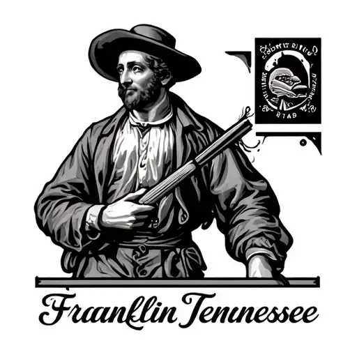 Franklin Tennessee stamp tattoo design idea