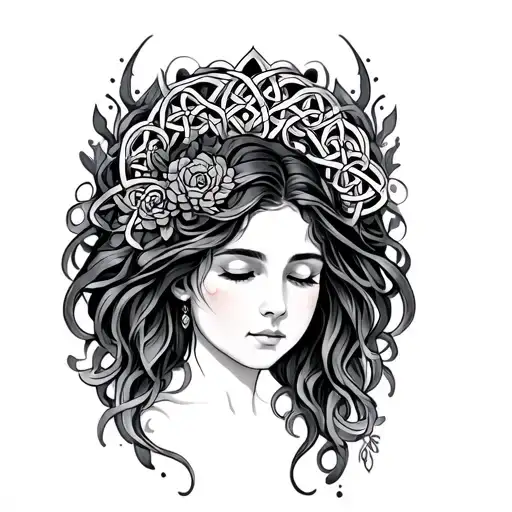 celtic mother daughter tattoo tattoo design idea