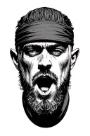 mad max tom hardy tattoo design idea