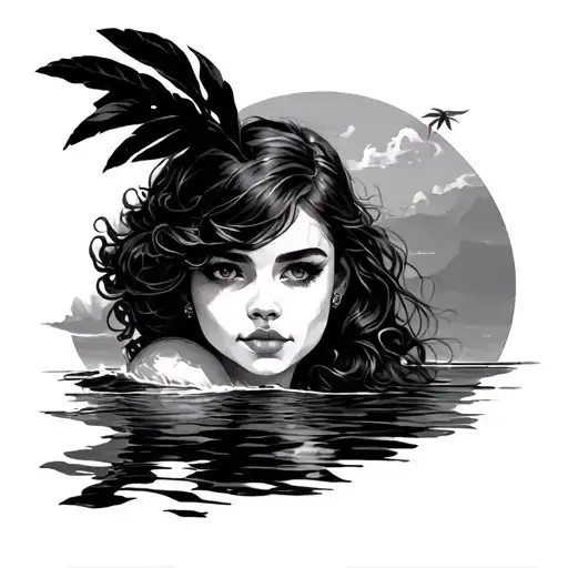 Catalina tattoo design idea