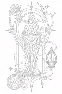 LUMOS tattoo design idea