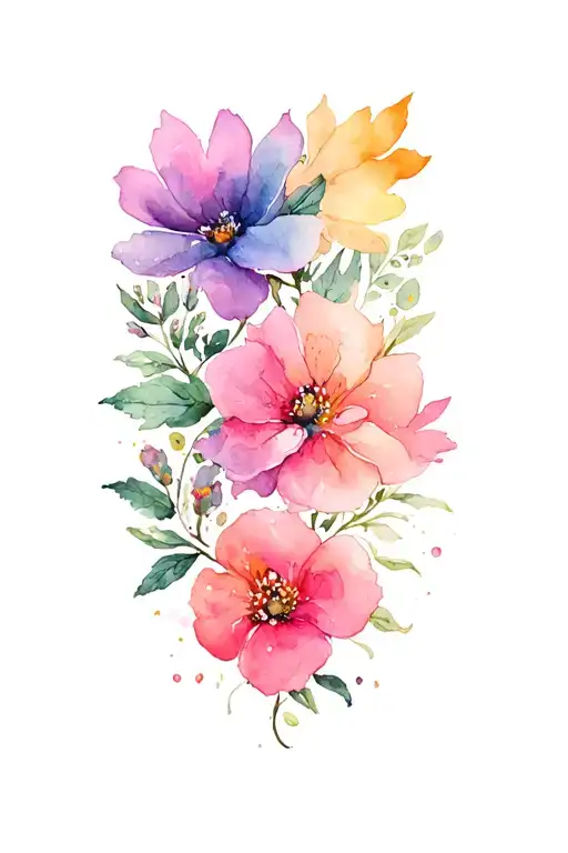 Bookish tattoo design idea