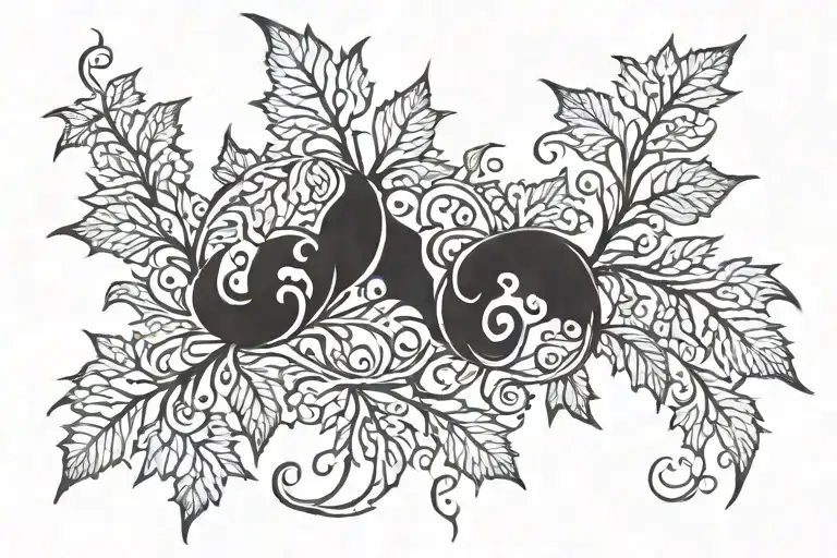 matthews 17:20 with vines  tattoo design idea