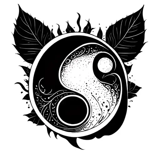 Semicolon made tattoo design idea