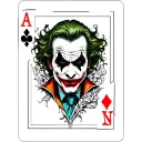 joker card tattoo design idea