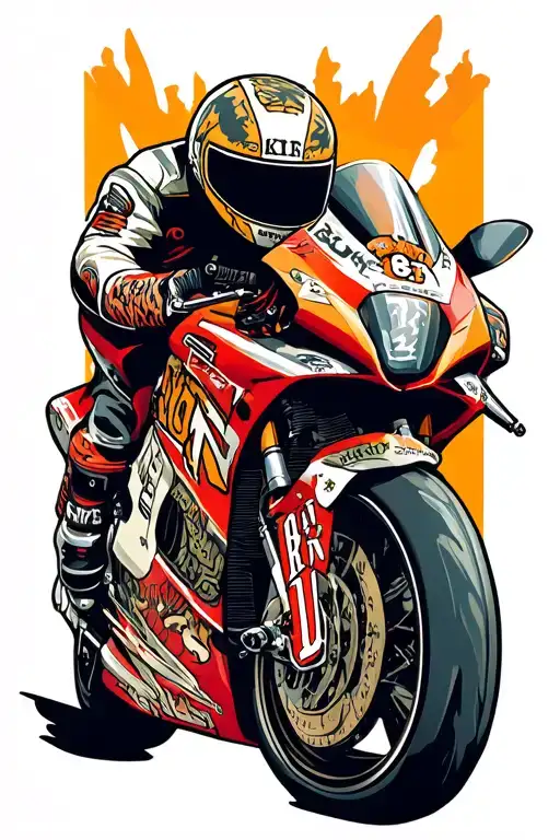 Keith Farmer Racing tattoo design idea